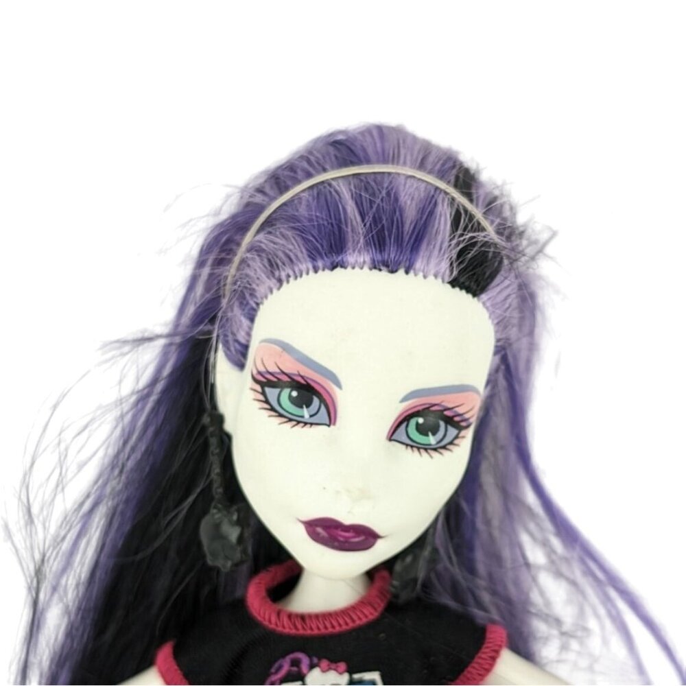 Monster High Ghoul Spirit Spectra Vondergeist (2013) #BDF10 Shoes Earrings - Picture 3 of 6